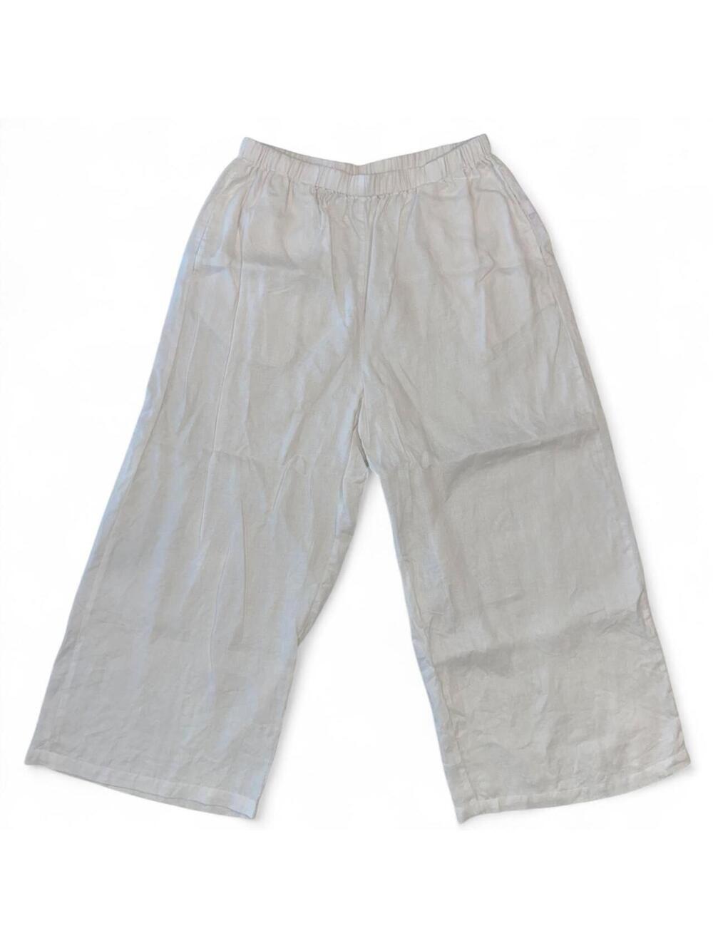 Vinglam — Linen Wide Leg Palazzo Pants